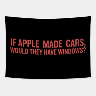 If Apple Made Cars... Tapestry