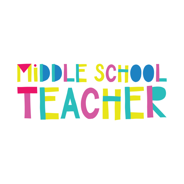 Middle School Teacher Gift Idea Cute Back to School by BetterManufaktur