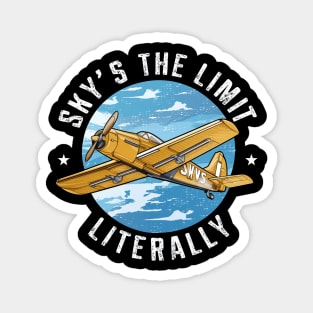 Sky's The Limit Literally RC Plane Magnet