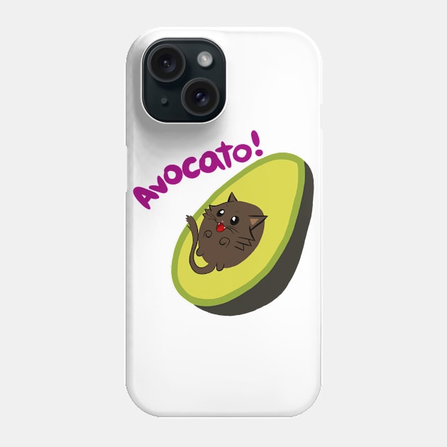 Avocato! Phone Case by IOLIGHT