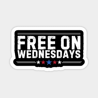 Free On Wednesdays Magnet
