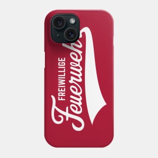 Freiwillige Feuerwehr (Schriftzug / White) Phone Case