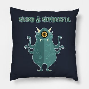 Weird and Wonderful Pillow