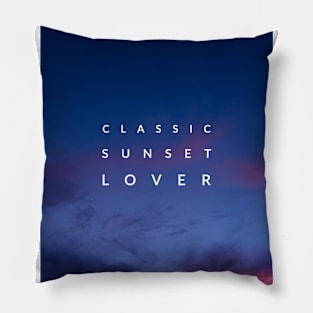 Classic Sunset Lover Pillow