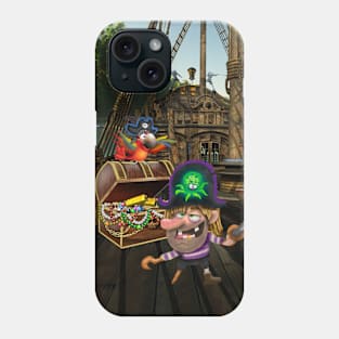 Pirates and treasure Phone Case