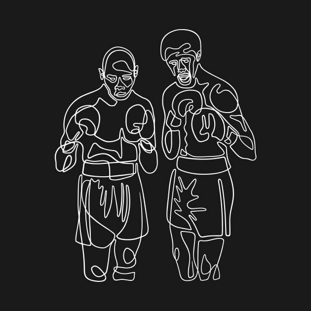 Boxers M.Hagler & T.Hearns by JamesLoCreative