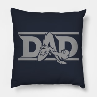 DND Dad (Small and Gray) Pillow