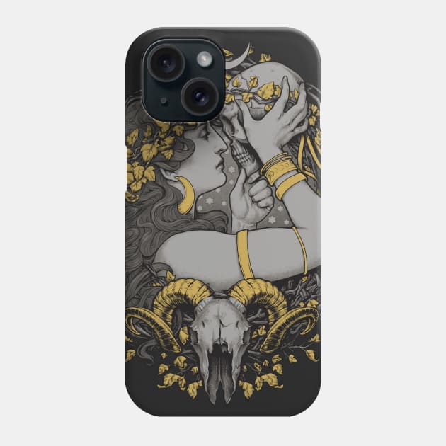 THE WITCH Phone Case by Medusa Dollmaker