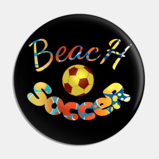 Beach soccer season Pin