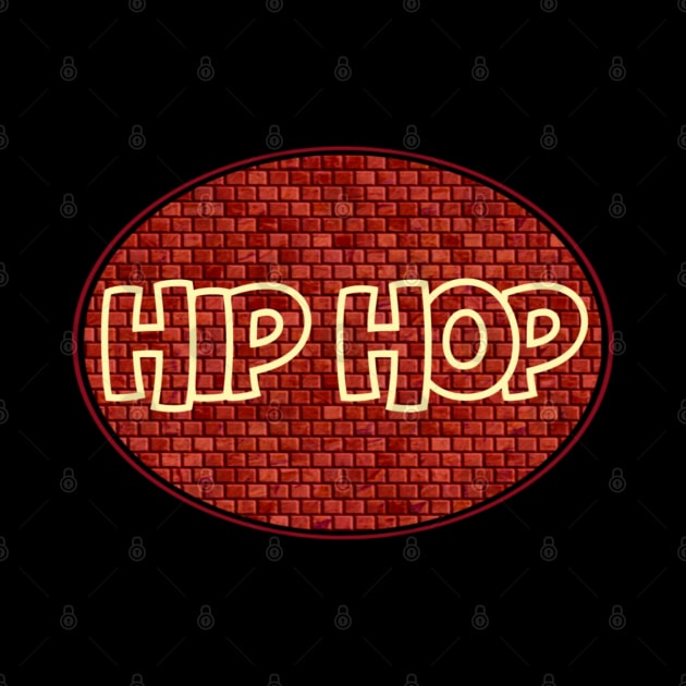 Hip hop wall logo by CrosstyleArt