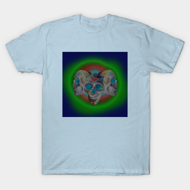 Disover Neon Skulls - Skull - T-Shirt