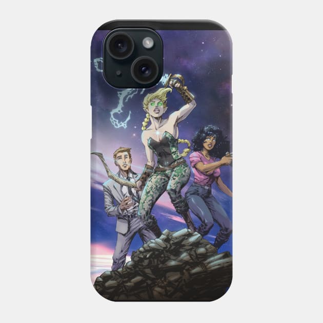 The Hero Trio Phone Case by TMCcomic