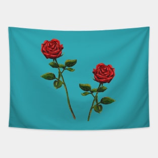 Red Roses Tapestry