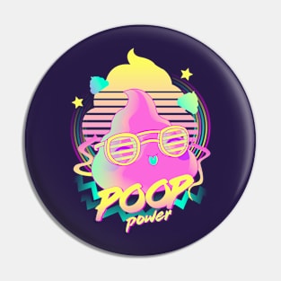 Poop Power Pin