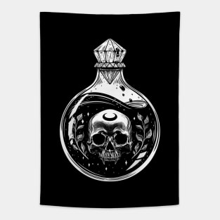 Poison. Vampire Skull Tapestry