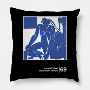 Songs From a Room - Minimal Style Illustration Artwork Pillow