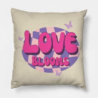 Valentine's Day! Love Blooms here! Pillow