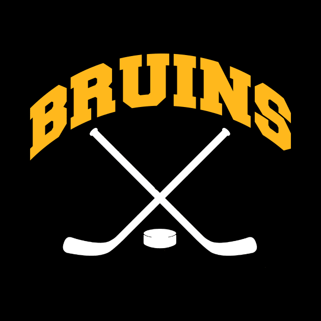 Bruins Hockey Small Logo by CovpaTees