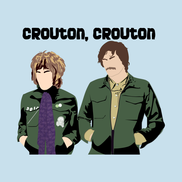 Mighty Boosh Crouton Crouton by OutlineArt