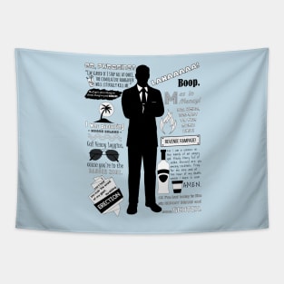 Sterling Archer Quotes Tapestry