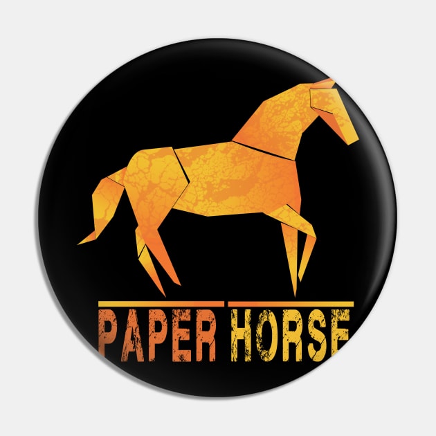 paper horse t-shirt Pin by adouniss