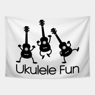 Ukulele Fun Tapestry