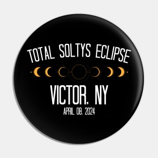 NY Soltys Eclipse Apparel - Solar Eclipse 04.08.24 Pin