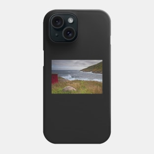 Rough Seas at Petty Harbour, Newfoundland, Canada Phone Case