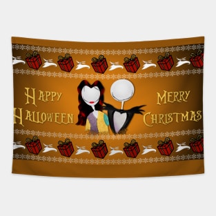 Nightmare Christmas Tapestry