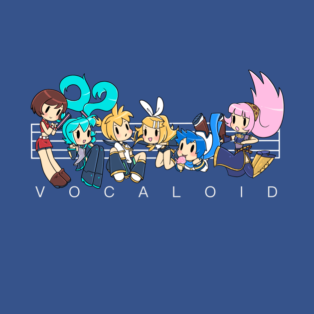 Vocaloid Pals by GummyDoodles 