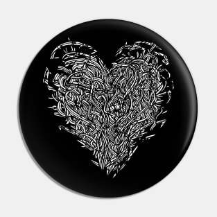 Reassembled Heart Pin