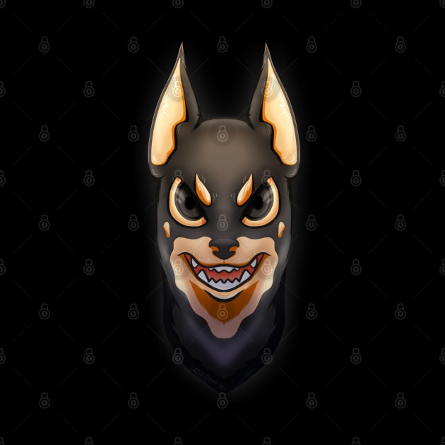 Mad Cute Doberman Pupper by RageCraftAU