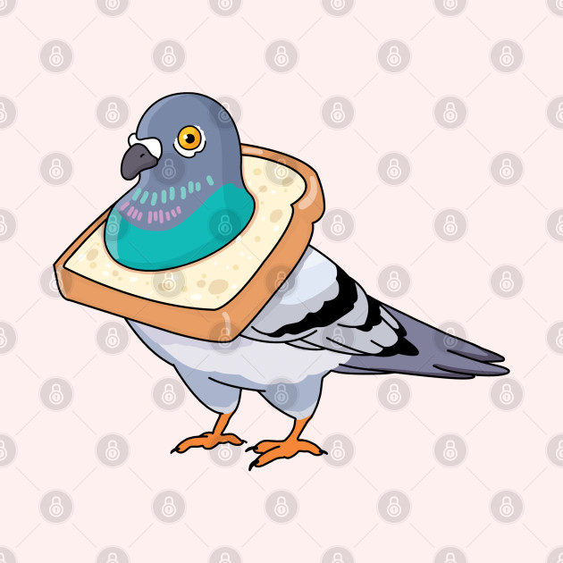 NYC Bread Pigeon - Pigeon - Phone Case