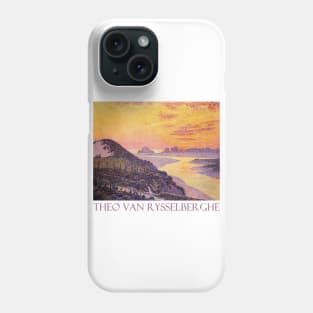 Sunset at Ambletsuse by Théo van Rysselberghe Phone Case