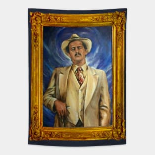 Guy Caballero Portrait Painting SCTV Tapestry