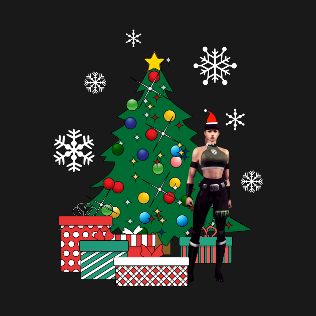 Sonya Blade Around The Christmas Tree Mortal Kombat by Nova5