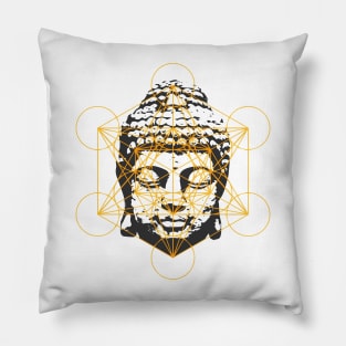 Buddha Sacred Geometry Pillow