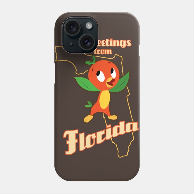 Greetings from Florida Phone Case by Lunamis