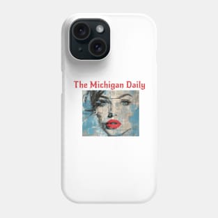 Michigan daily newspaper Phone Case