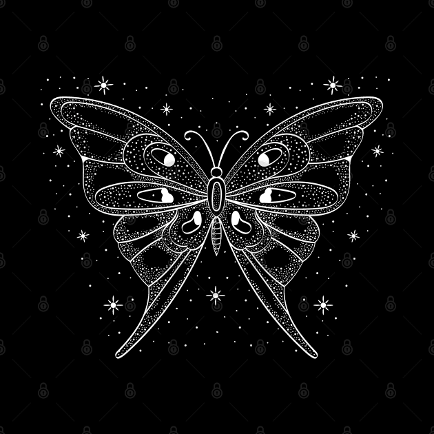 Starry Butterfly by CelestialStudio