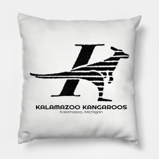 Defunct Kalamazoo Kangaroos Soccer 1984 Pillow