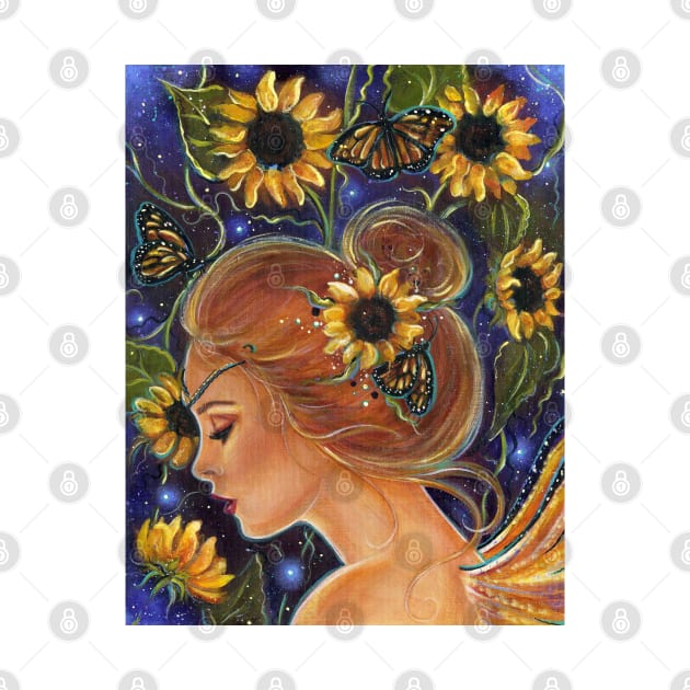 Sunflower Fairy by Renee L Lavoie by ReneeLLavoie