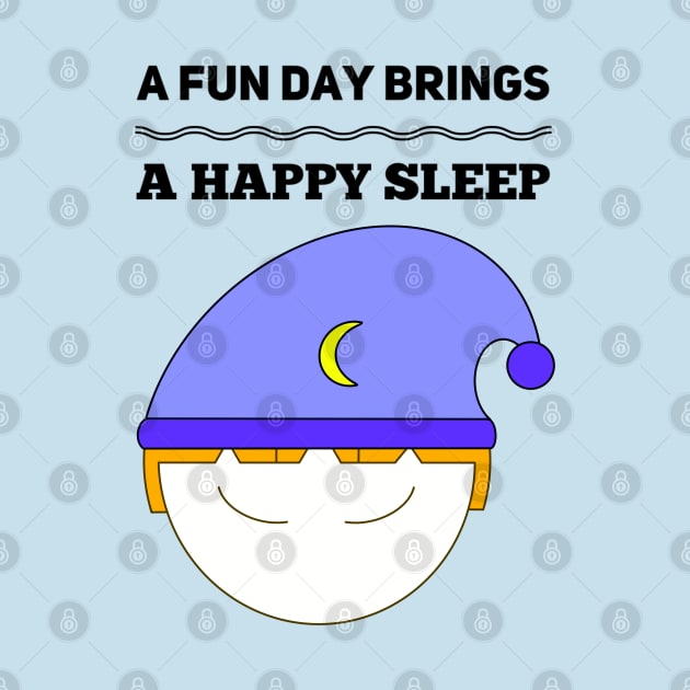 A Fun Day Brings A Happy Sleep Boy by Wesolution Studios