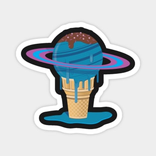 Space is Sweet- Ice Cream Cone Magnet