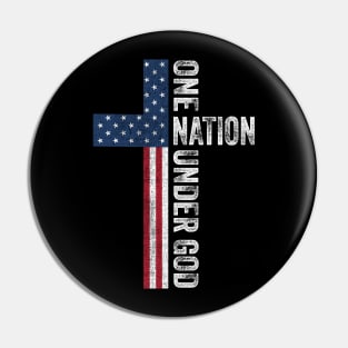 One nation under god Pin