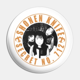 Shonen Knife as worn by kurt cobain Pin