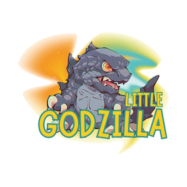 Little Godzilla by Aezranits