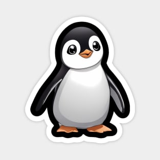 Anime Penguin Magnet