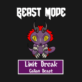 Beast Mode Vincent Valentine Limit Break Galian Beast T-Shirt