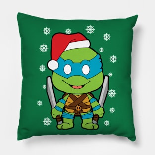 Leonardo Christmas Pillow